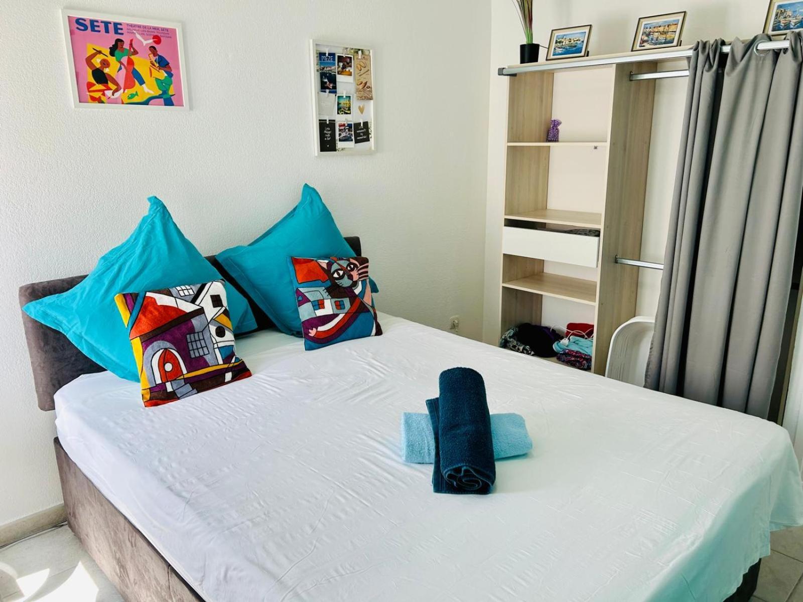 Nautilus Joli T3 Appartement Terrasse Climatisation Sète Exteriér fotografie